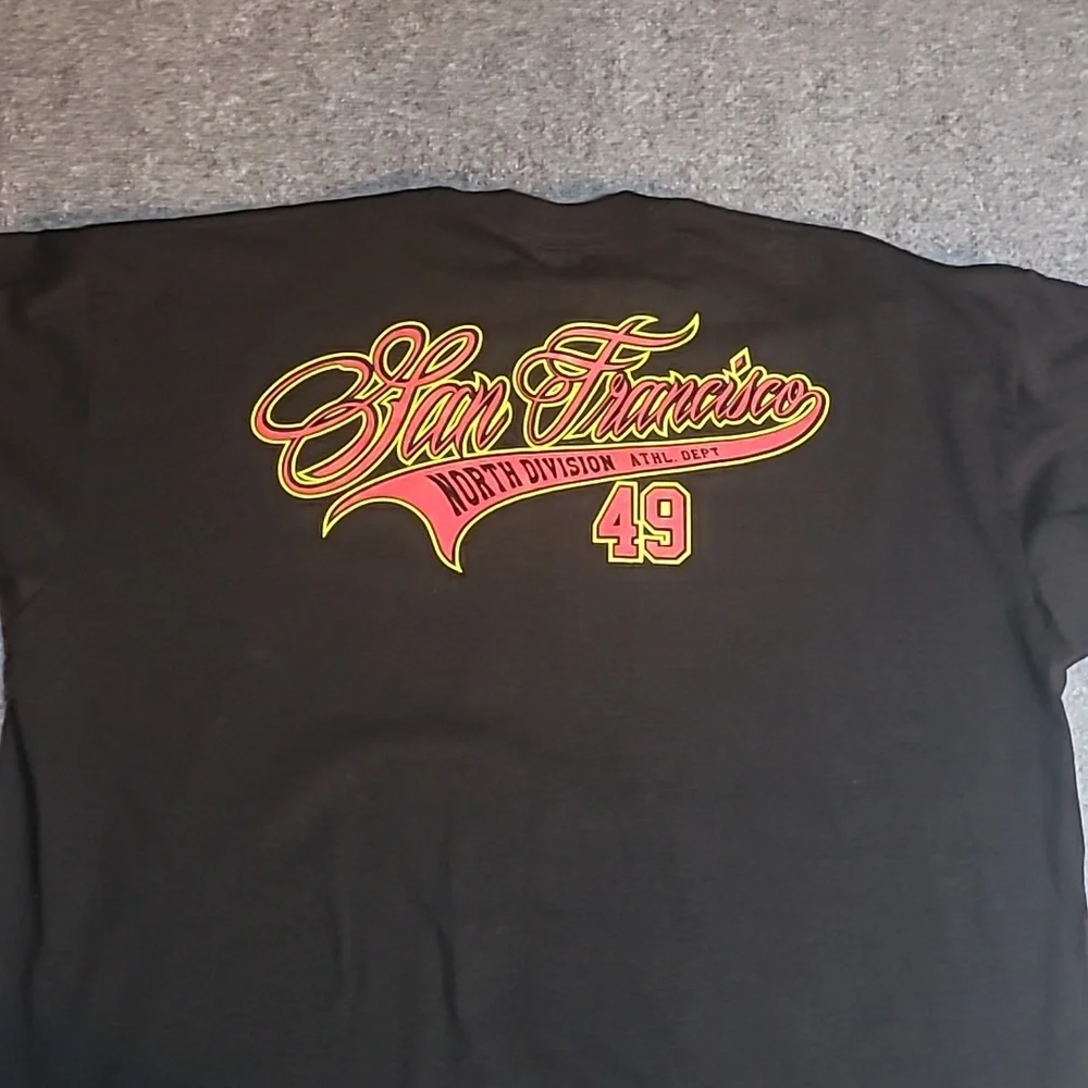 San Francisco 49ers Black T shirt - Picture 4 of 5